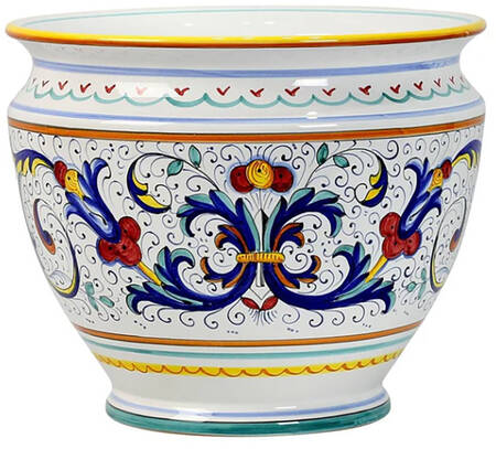 Ricco Deruta Large Cachepot