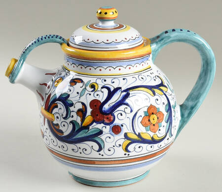 Ricco Deruta Teapot & Lid