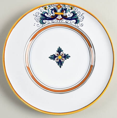 Ricco Deruta Salad Plate