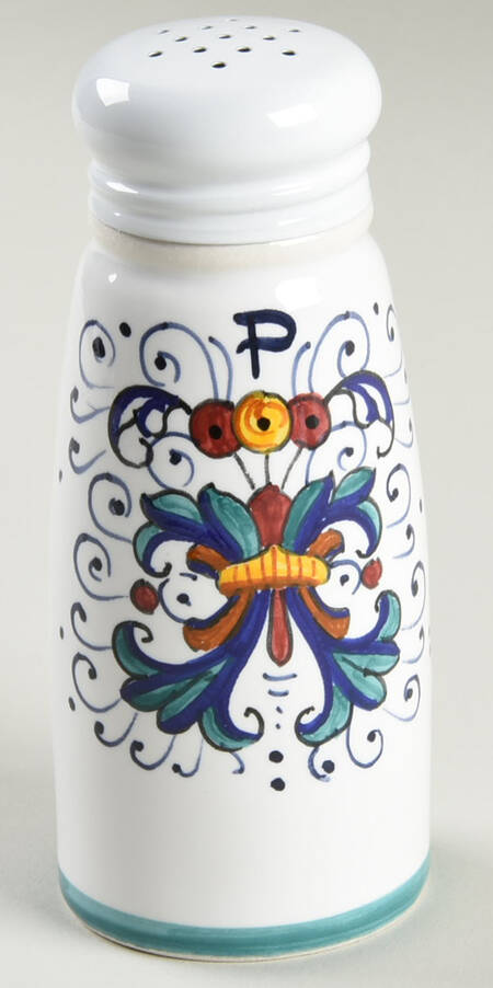 Ricco Deruta Pepper Shaker
