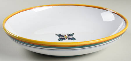 Ricco Deruta 9" Individual Pasta Bowl