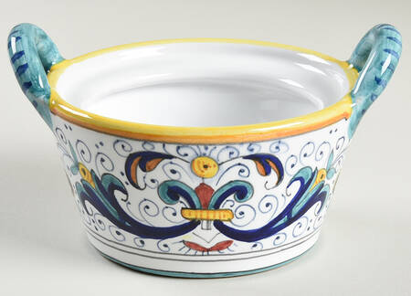 Ricco Deruta Parmesan Pot No Lid