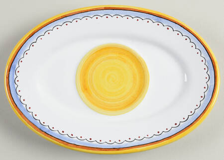 Ricco Deruta Underplate for Gravy Boat