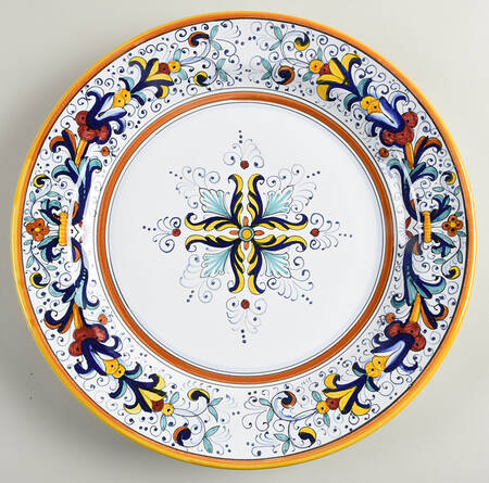 Ricco Deruta 13" Chop Plate (Round Platter)