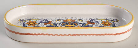 Ricco Deruta 10" Oval Tray