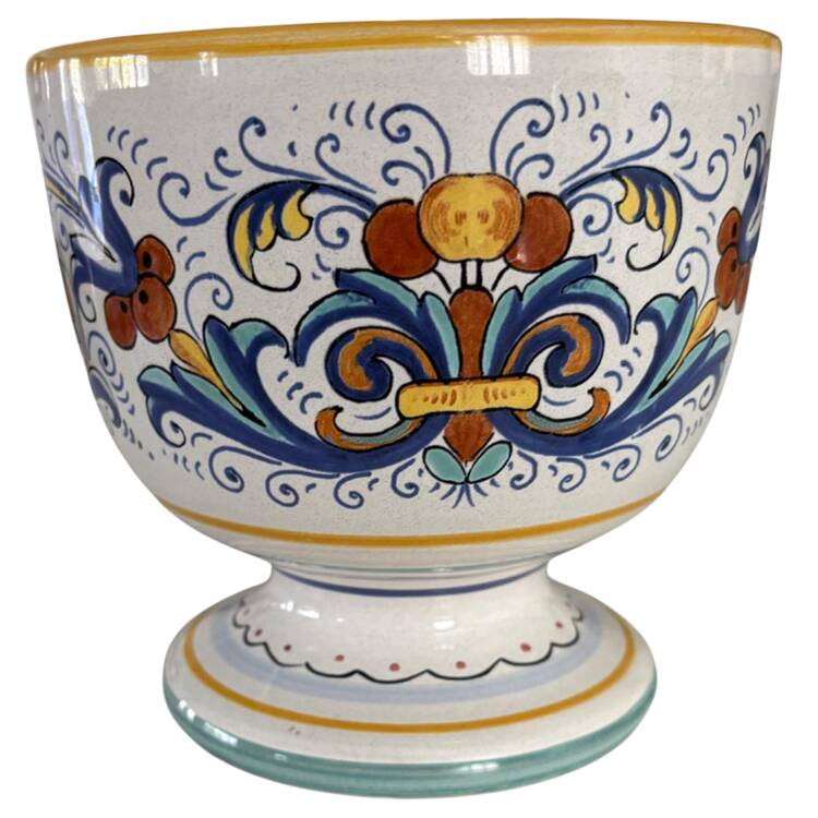 Ricco Deruta 6" Footed Bowl
