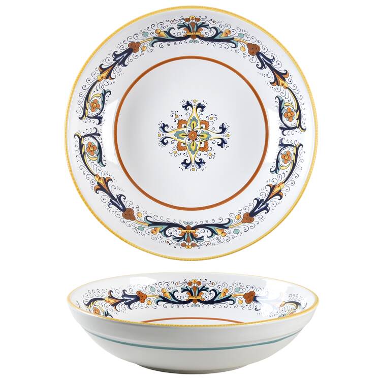 Ricco Deruta 13" Pasta Serving Bowl
