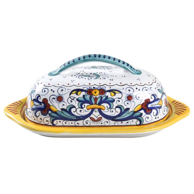 Ricco Deruta 1/4 Lb Covered Butter