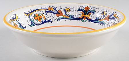Ricco Deruta 8" Soup/Pasta Bowl