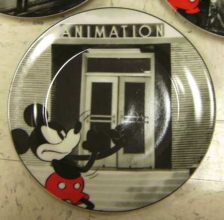 Classic Mickey Salad/Dessert Plate
