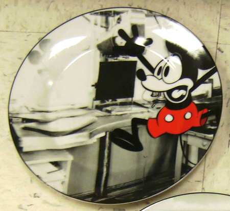 Classic Mickey Salad/Dessert Plate