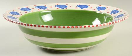 Hits the Spot 12" Round Serving Bowl