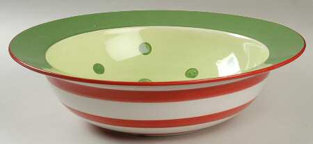 Hits the Spot 12" Round Serving Bowl