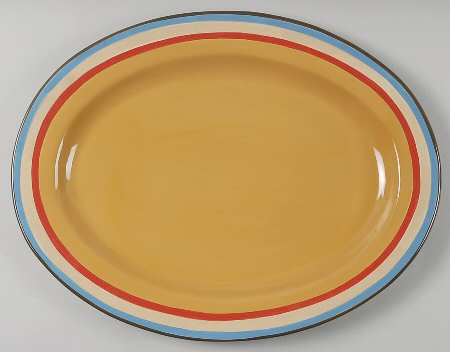 Crossroads 17" Oval Serving Platter