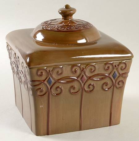 Treasured Home Small Canister & Lid