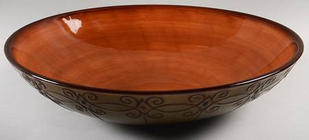 Treasured Home 14" Round Serving Bowl