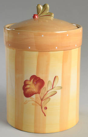 Cottage Hill Medium Canister & Lid