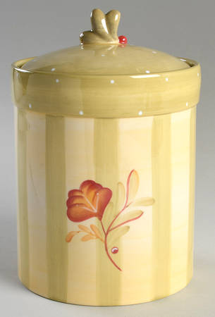 Cottage Hill Large Canister & Lid