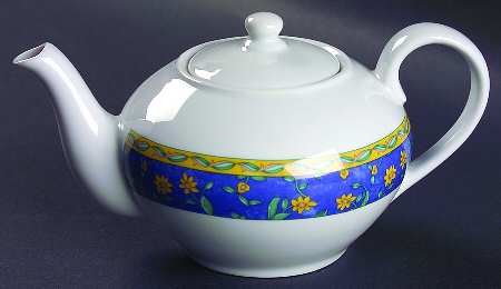Jonquilles Mini Teapot & Lid