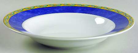 Jonquilles Rim Soup Bowl by Philippe Deshoulieres