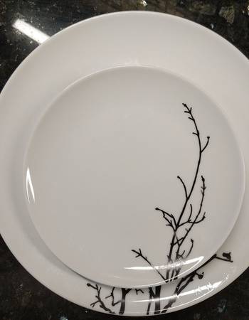 Perch Salad/Dessert Plate