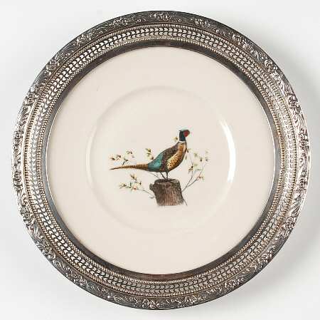 DTU9 Sterling Rim Bread & Butter Plate