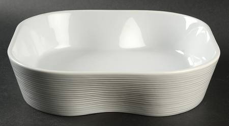 Topos Seasalt 9" Square Vegetable Bowl
