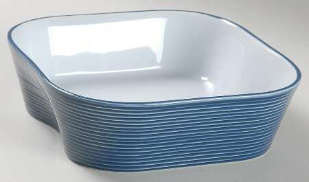 Topos Wave 6" Square Vegetable Bowl