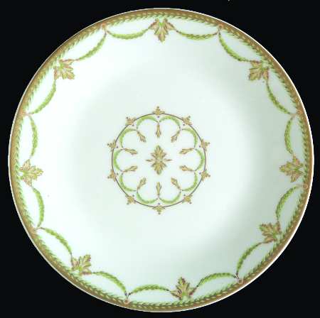 Sully Green Bread & Butter Plate