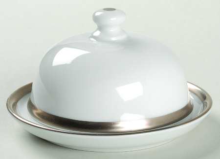 6853 Mini Round Covered Butter