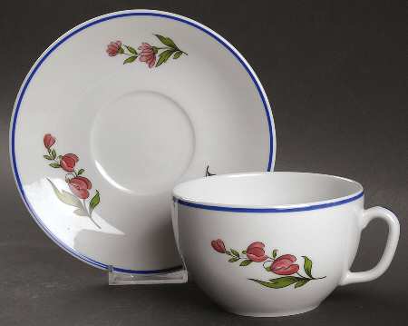 DEP29 Breakfast Cup & Saucer Set