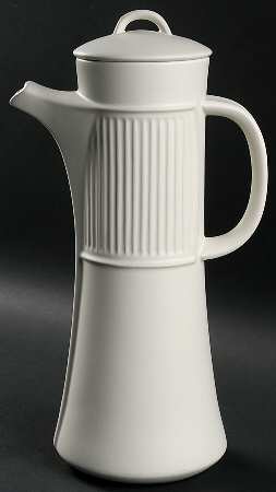 Flamestone Ivory Tea/Coffee Pot & Lid