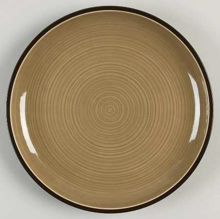 Spin Tan Salad Plate