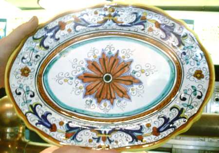 DER57 14" Oval Serving Platter