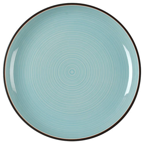 Spin Blue Dinner Plate