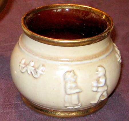 Festive Mini Open Sugar Bowl