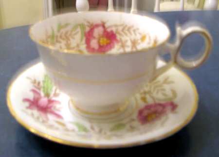 5175 Footed Cup & Saucer Set