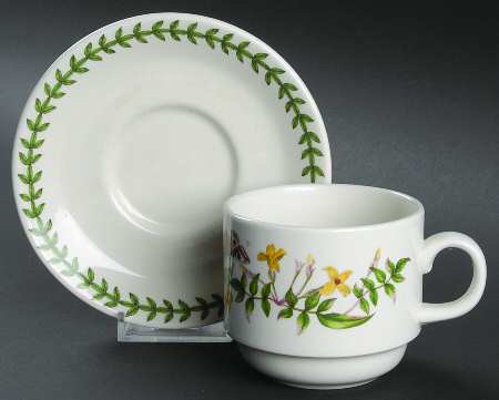 Botanic Garden (Restaurant, Hotel) Stack Cup & Saucer Set