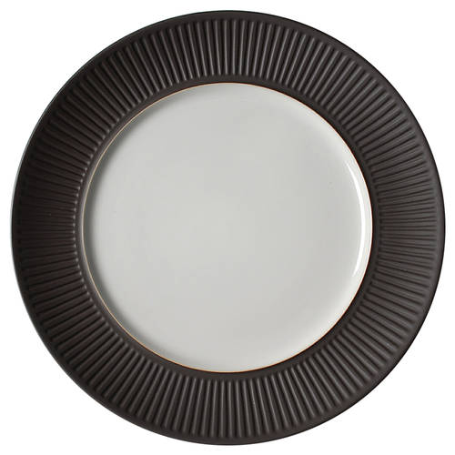 Flamestone Brown (Newer) 13" Chop Plate (Round Platter)
