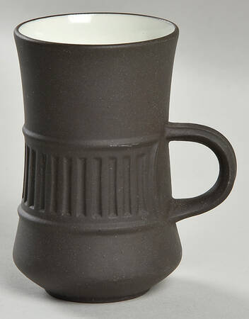 Flamestone Brown (Newer) Flat Demitasse Cup
