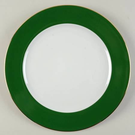 Indienne Vert Empire Service Plate (Charger)