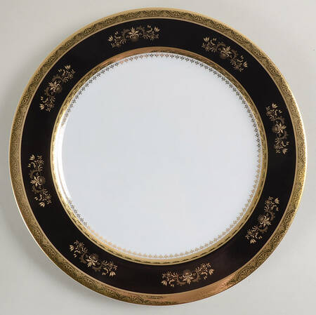 Orsay Black Service Plate (Charger)
