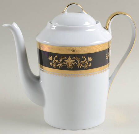 Orsay Black Coffee Pot & Lid
