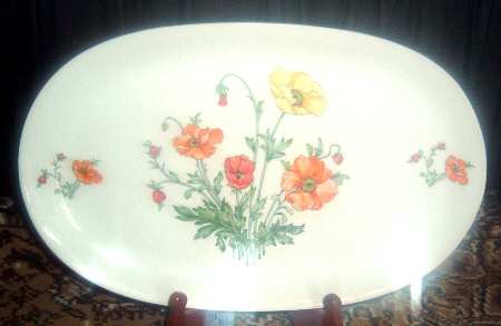 DUM1 12" Oval Serving Platter