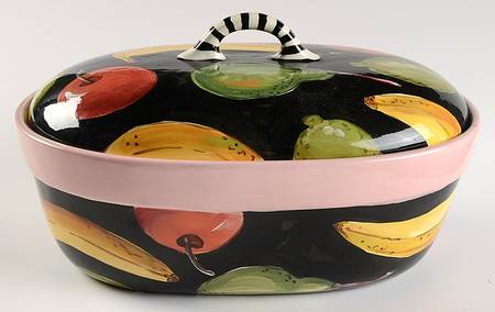 DDS5 3 Quart Oval Covered Casserole