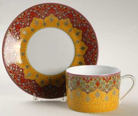 Dhara Flat Cup & Saucer Set