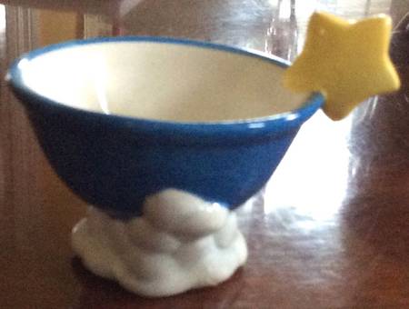 Storybook Village Figural Tea Cup