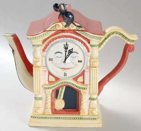 Storybook Village Figural Teapot & Lid