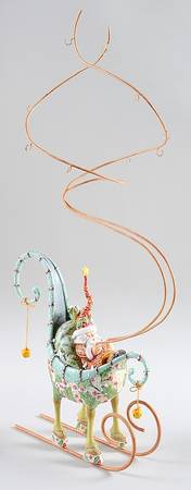 Dash Away Ornament Tree (Holds 9 Mini Ornaments)