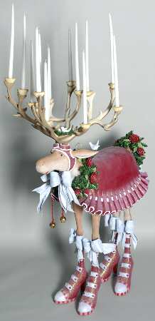 Dash Away Reindeer Figurine